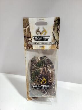 Realtree Outfitters Vanilla Camo Pouch Air Freshener Hanging Sachet Small Brown